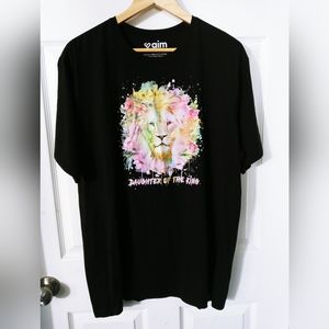 Women's 'Daughter of the King' T-Shirt Sz 2XL